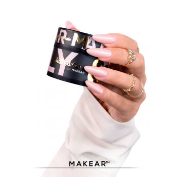 Maker Żel budujący Milky Nude  Jelly&Go 50ml - JG03